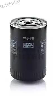 MANN FILTER Фильтр Масляный Двигателя W94069 купить,NaN