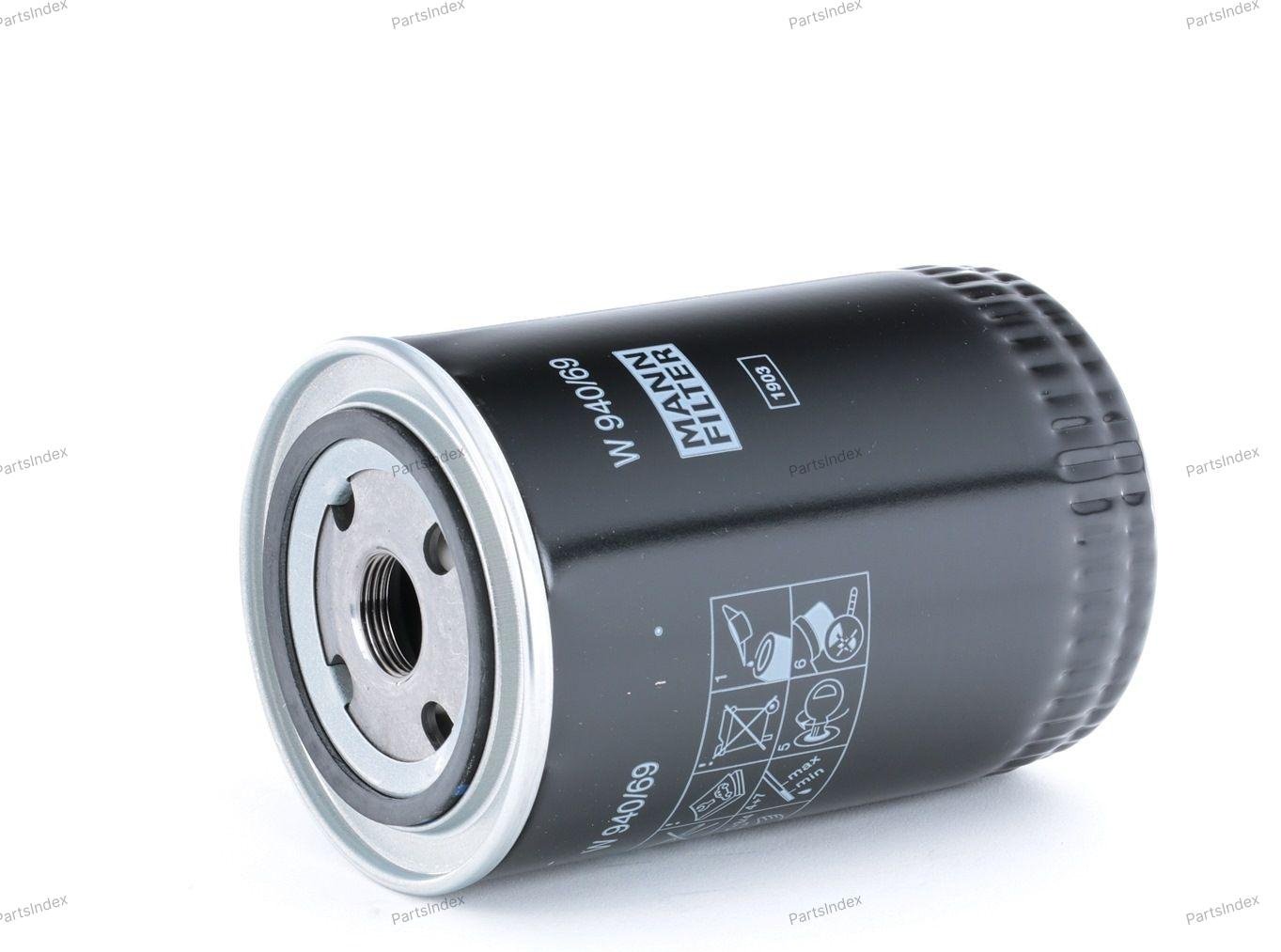 MANN FILTER Фильтр Масляный Двигателя W94069 купить,NaN
