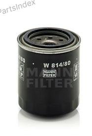 MANN FILTER Фильтр Масляный Двигателя W81480 купить,NaN