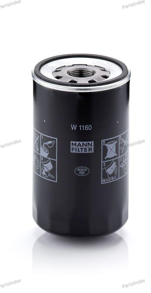 MANN FILTER Фильтр Масляный Двигателя W1160 - ForteMarket MANN FILTER Фильтр Масляный Двигателя W1160 купить,NaN