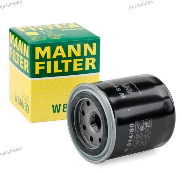 MANN FILTER Фильтр Масляный Двигателя W81480 купить,NaN
