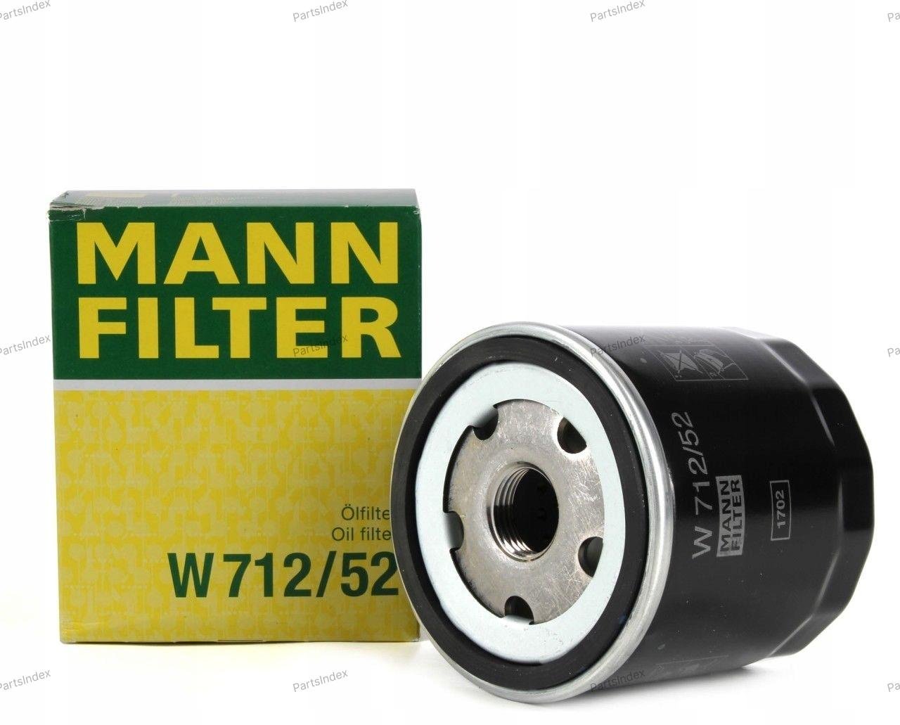 MANN FILTER Фильтр Масляный Двигателя W71252 купить,NaN
