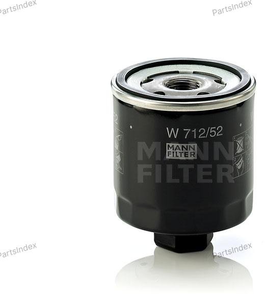 MANN FILTER Фильтр Масляный Двигателя W71252 купить,NaN