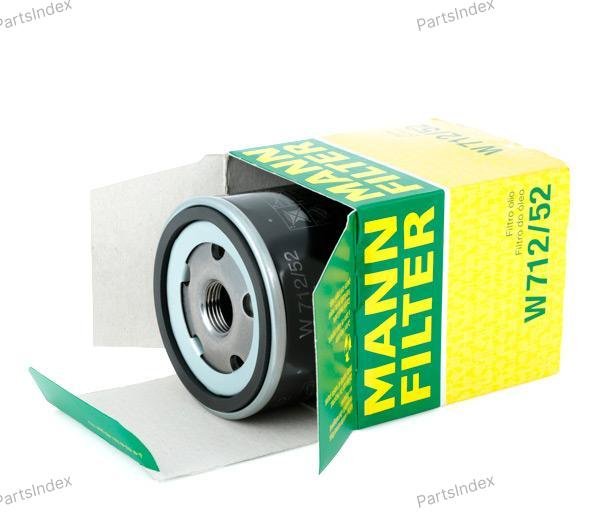 MANN FILTER Фильтр Масляный Двигателя W71252 купить,NaN