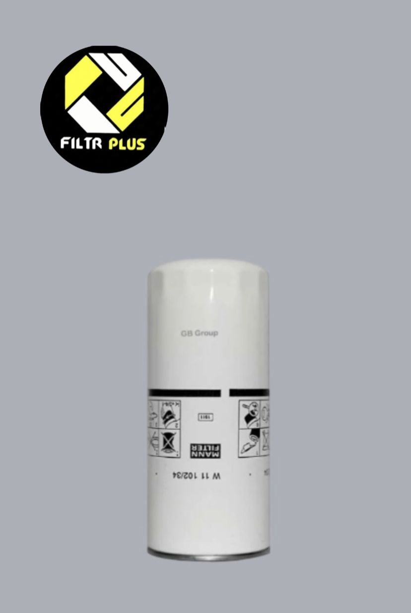 MANN-FILTER масляный фильтр W11102/34 купить,NaN