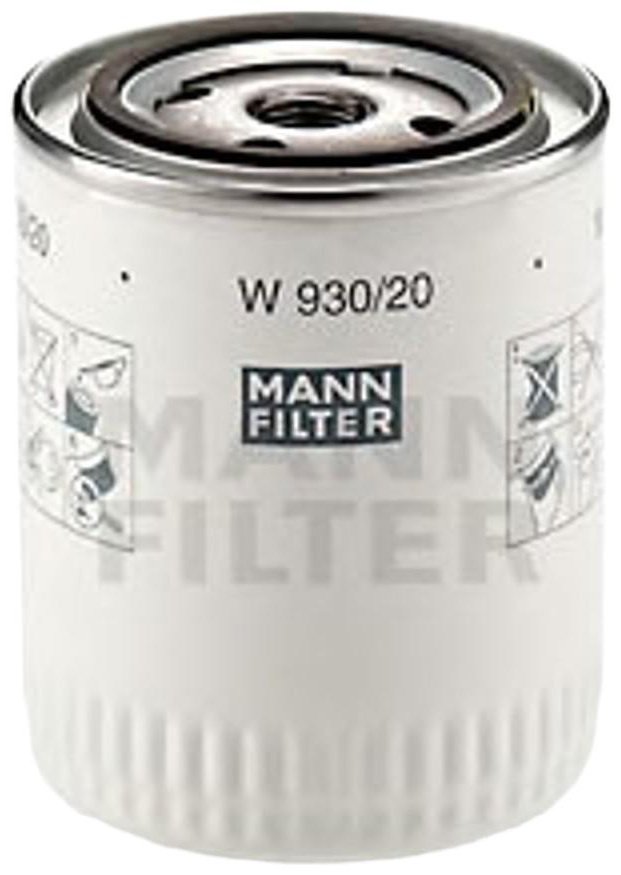 MANN-FILTER масляный фильтр W 93020 купить,NaN