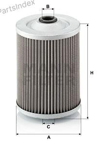 MANN FILTER Фильтр Топливный P990 купить,NaN