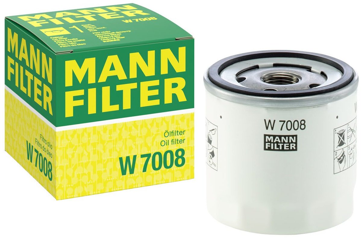 MANN-FILTER масляный фильтр W 7008 купить,NaN
