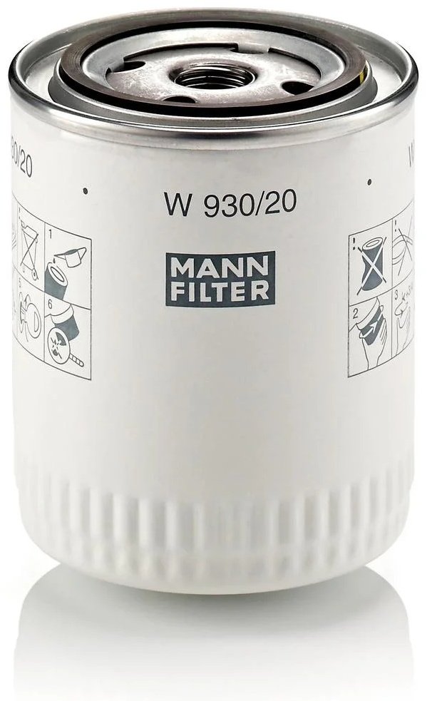 MANN-FILTER масляный фильтр W93020 купить,NaN