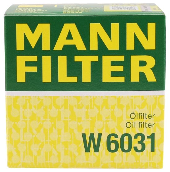 MANN-FILTER масляный фильтр W6031 купить,NaN