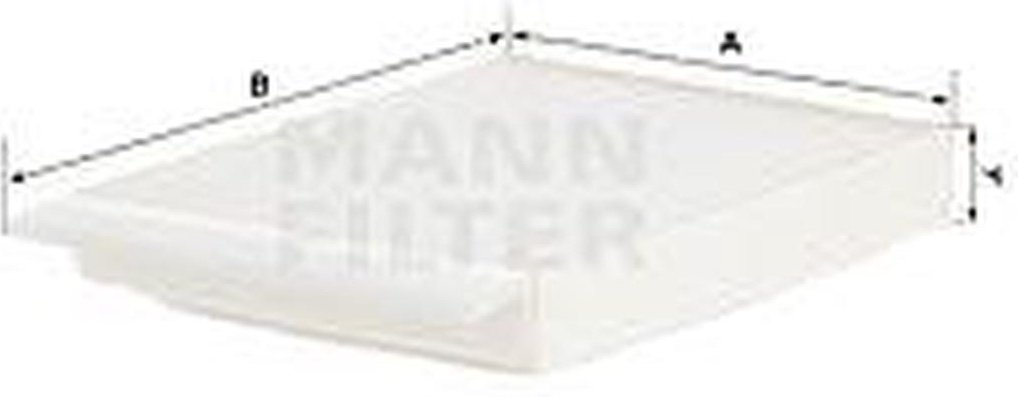 MANN-FILTER салонный фильтр CU 30012 купить,NaN