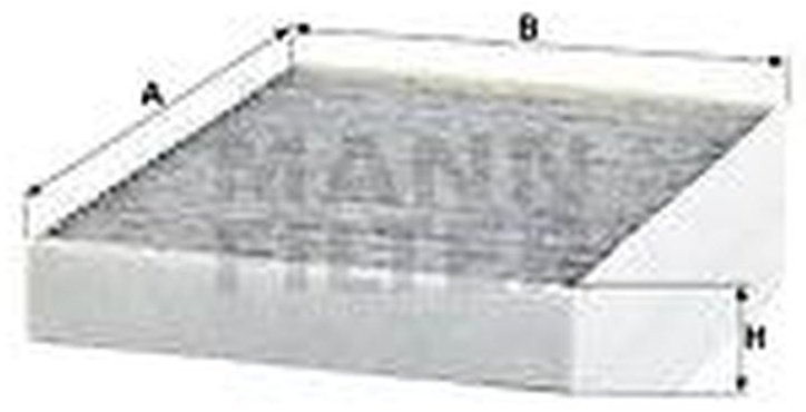 MANN-FILTER салонный фильтр CUK230142 купить,NaN