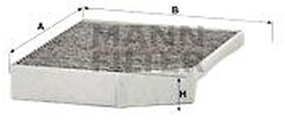 MANN-FILTER салонный фильтр CUK 26023 - ForteMarket MANN-FILTER салонный фильтр CUK 26023 купить,NaN