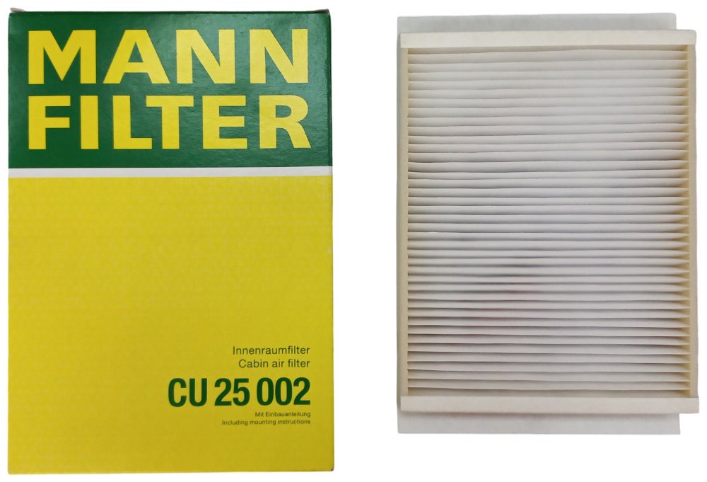MANN-FILTER салонный фильтр CU25002 купить,NaN