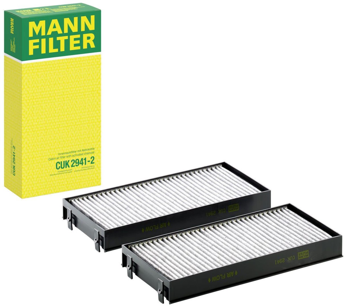 MANN-FILTER салонный фильтр CUK 2941-2 купить,NaN