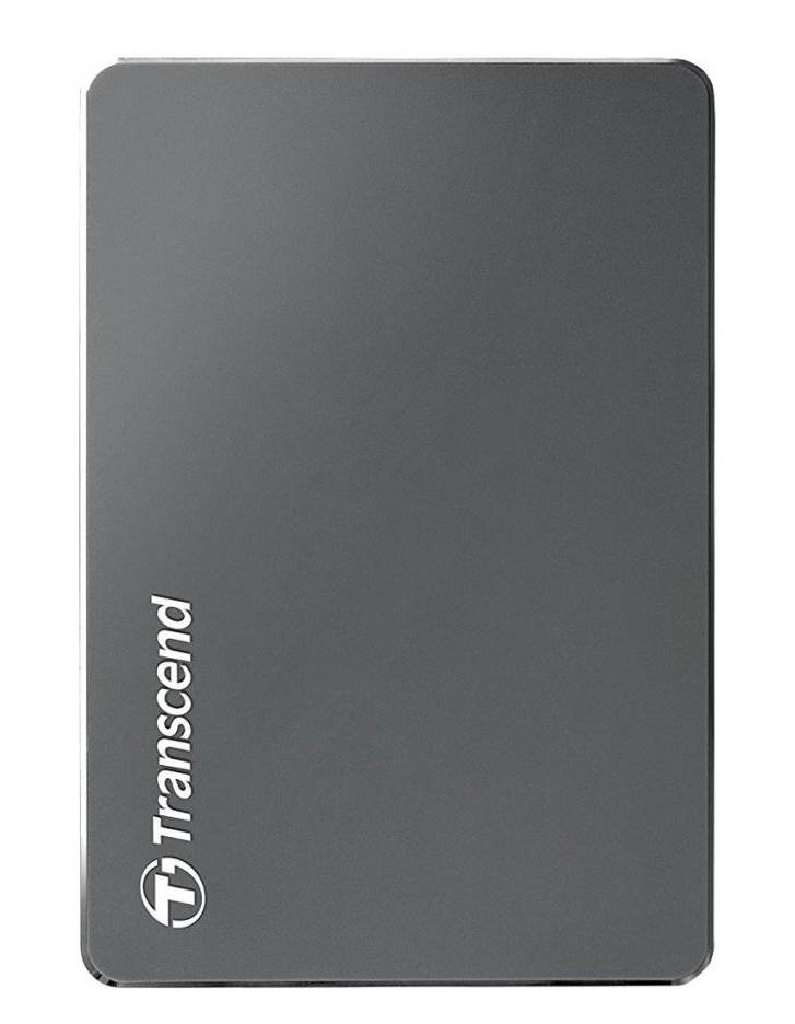 Внешний жесткий диск HDD Transcend TS2TSJ25C3N 2Tb серый