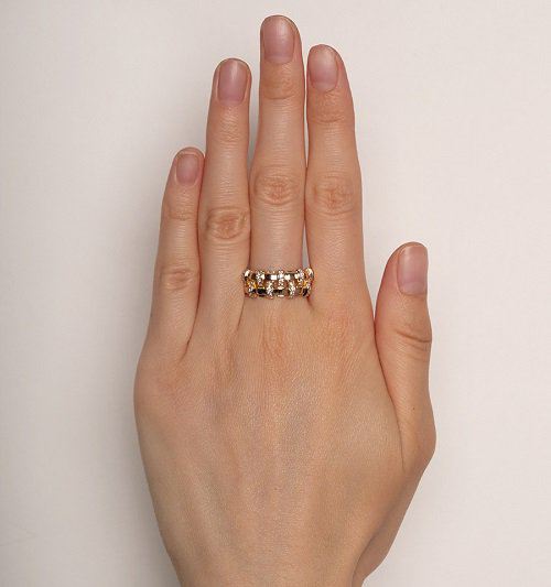 Кольцо Кристалл NB283 18,5р 4,52гр. купить,NaN