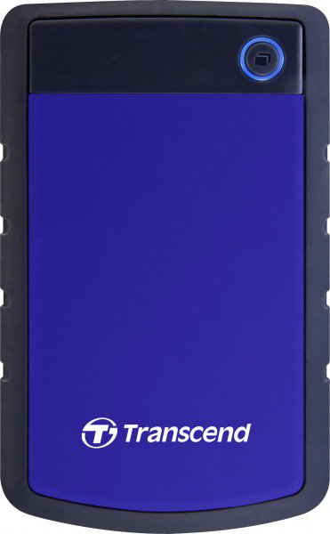 Внешний жесткий диск HDD Transcend TS1TSJ25H3B 1Tb синий