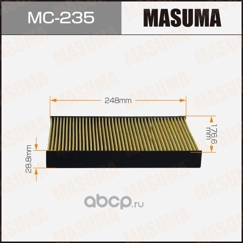 MASUMA салонный фильтр MC-235