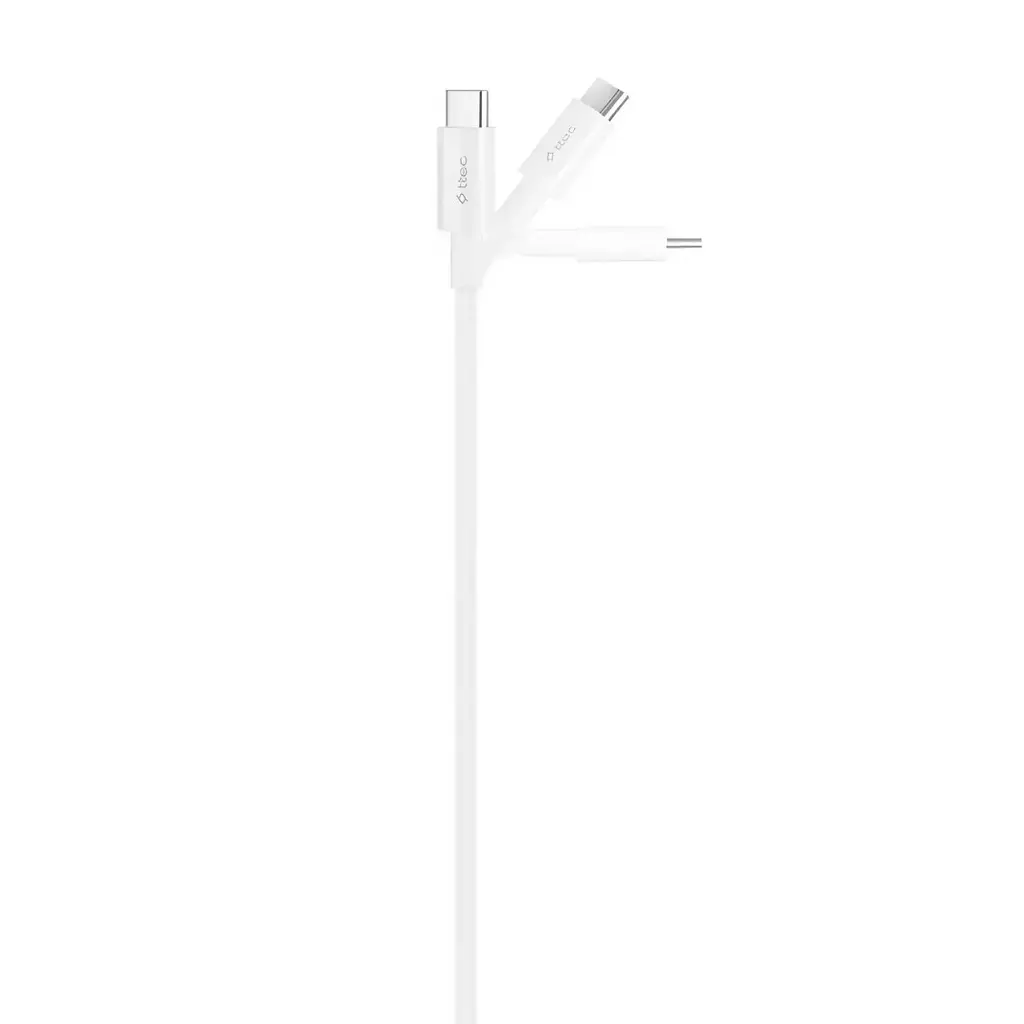 Кабель TTEC USB-C - USB-C 65W PD/QC Fast Charging Data Cable 200cm White купить,4490