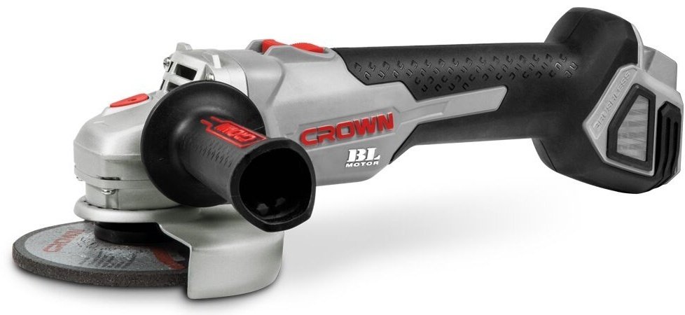 Шлифмашина угловая CROWN CT23001-125HX без аккумулятора