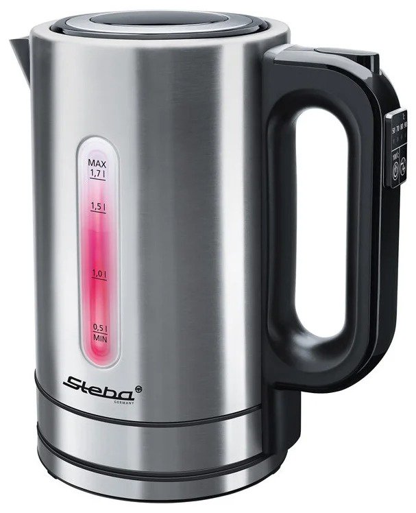 Электрочайник Steba WK 21 Inox серебристый купить,NaN