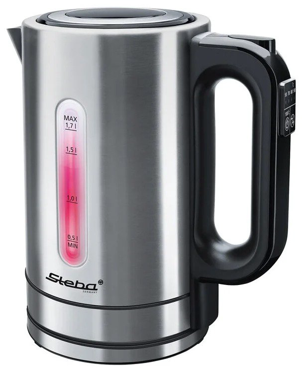 Электрочайник Steba WK 21 Inox серебристый купить,NaN