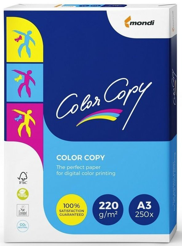 Mondi Color Copy 220 А3 250 листов белый купить,NaN