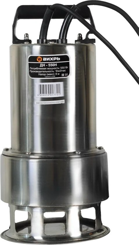Насос погружной ВИХРЬ ДН-550Н купить,28990