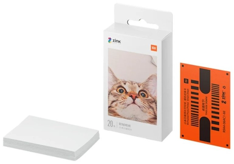Xiaomi XMBXXZ01HT бумага, 50x76 мм, 20 шт, глянцевое покрытие купить,5990