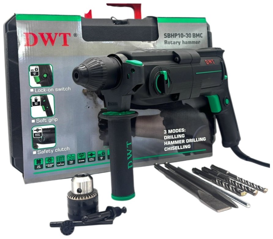Перфоратор DWT SBHP10-30 BMC 3.6 Дж, SDS-Plus - ForteMarket Перфоратор DWT SBHP10-30 BMC 3.6 Дж, SDS-Plus купить,0