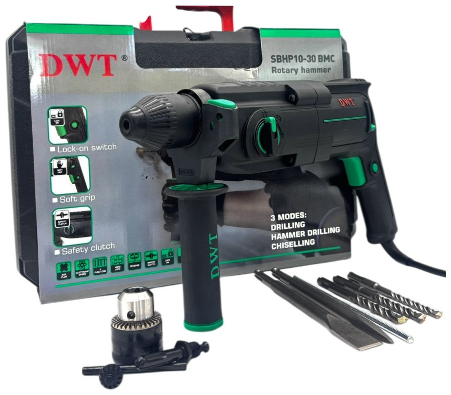 Перфоратор DWT SBHP10-30 BMC 3.6 Дж, SDS-Plus - ForteMarket Перфоратор DWT SBHP10-30 BMC 3.6 Дж, SDS-Plus купить,38950