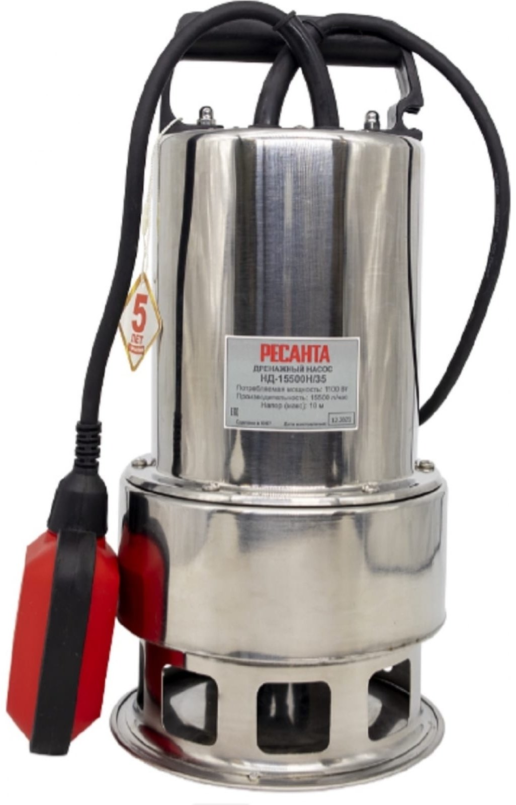 Насос погружной Ресанта НД-15500Н/35