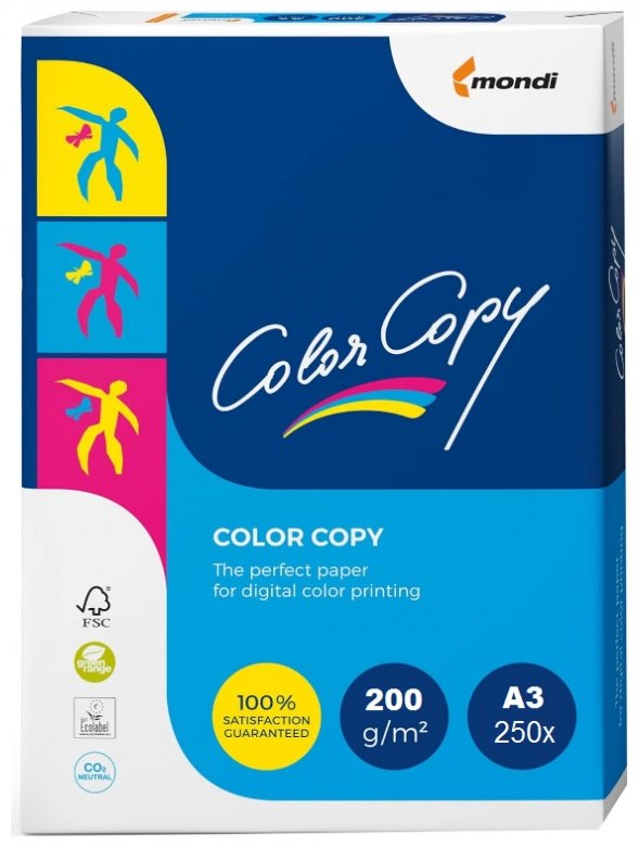 Mondi A3 200 COLOR COPY бумага, A3, 250 шт, матовое покрытие - ForteMarket Mondi A3 200 COLOR COPY бумага, A3, 250 шт, матовое покрытие купить,0