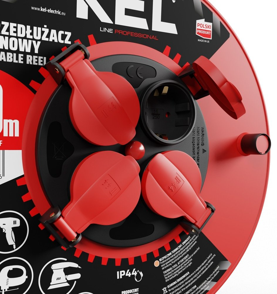 Удлинитель на катушке Kel W-98500, 50 м купить,69000
