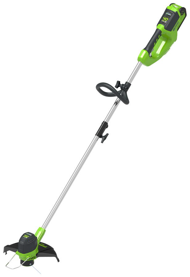 Триммер аккумуляторный Greenworks 2101507UA, леска купить,NaN