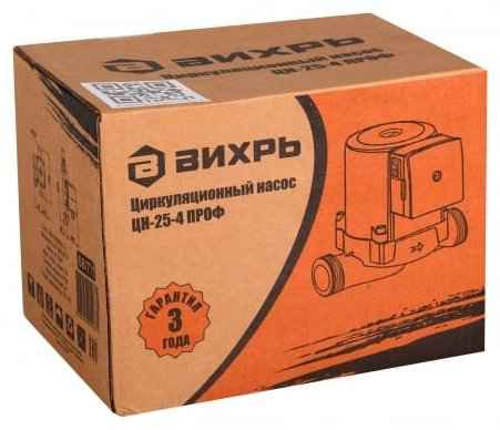 Циркуляционный насос ВИХРЬ ЦН-25-4 ПРОФ купить,NaN