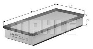 MAHLE воздушный фильтр LX 793 купить,NaN
