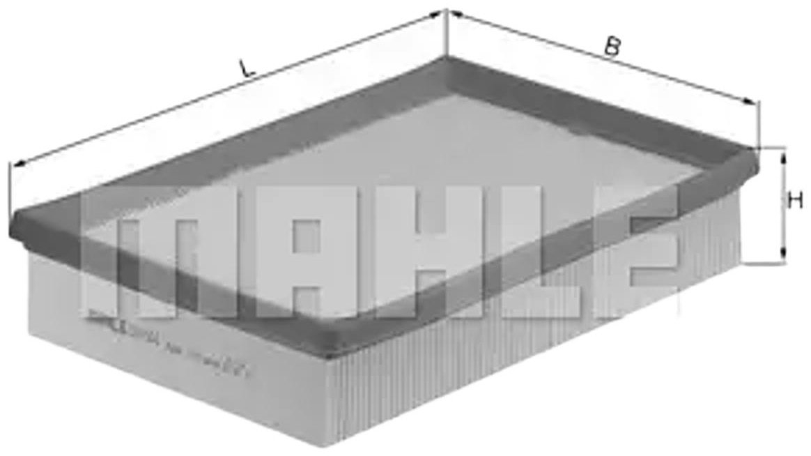 MAHLE воздушный фильтр LX1568 купить,NaN