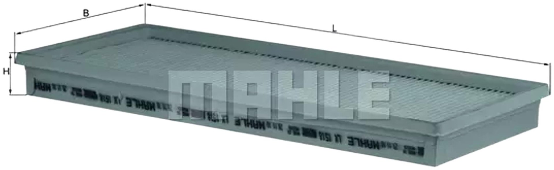 MAHLE воздушный фильтр LX1518 купить,NaN