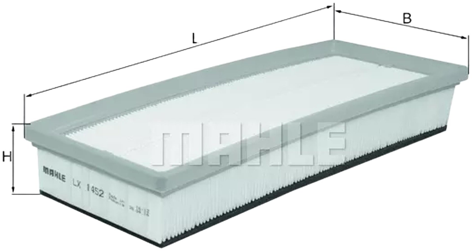 MAHLE воздушный фильтр LX1452 - ForteMarket MAHLE воздушный фильтр LX1452 купить,NaN