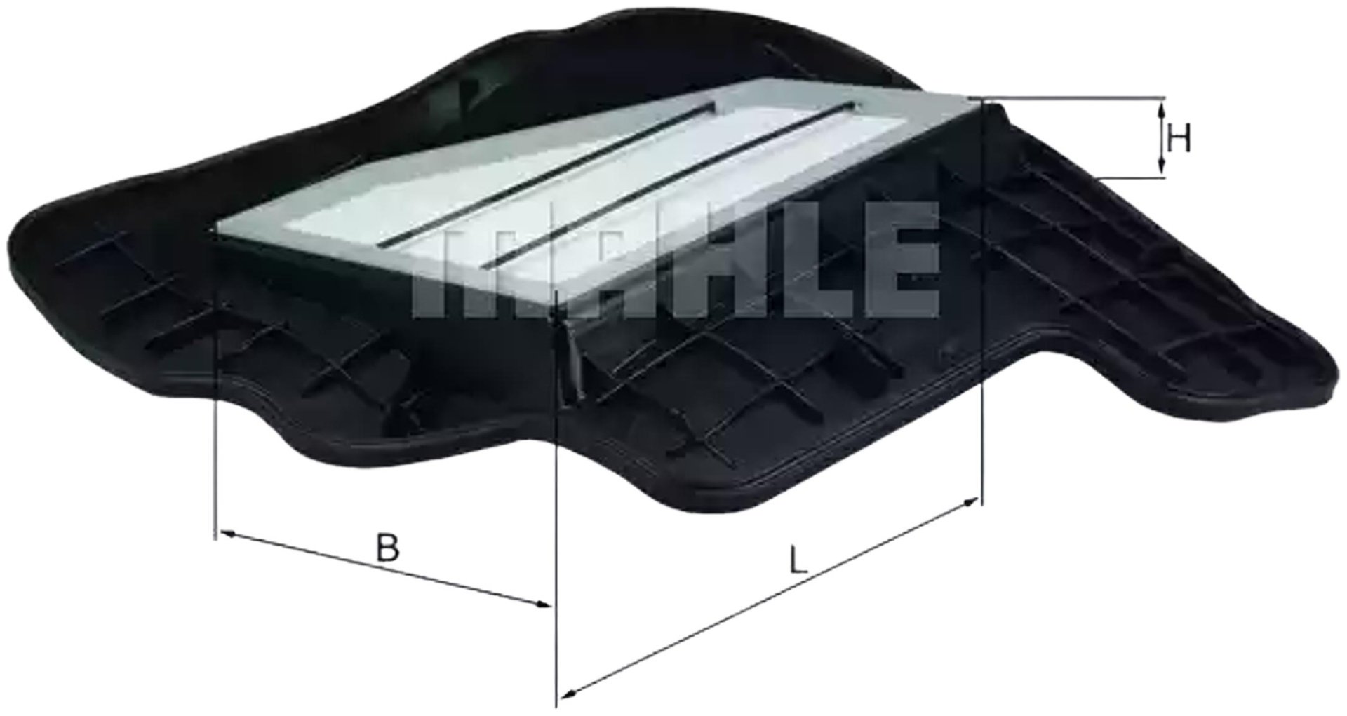 MAHLE воздушный фильтр LX16855 купить,NaN