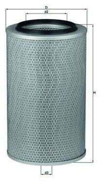 MAHLE Воздушный Фильтр LX227 - ForteMarket MAHLE Воздушный Фильтр LX227 купить,NaN