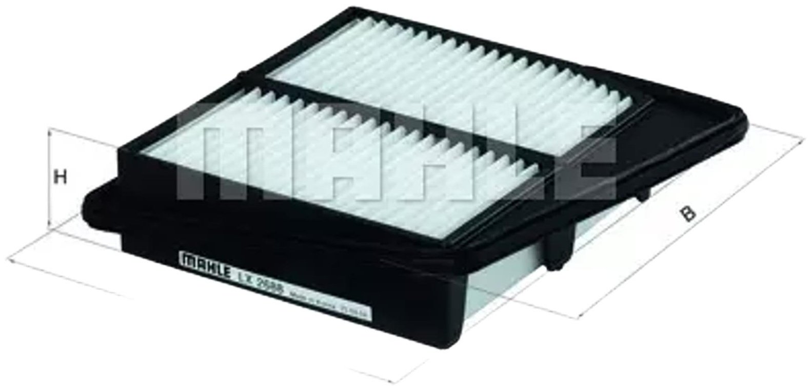 MAHLE воздушный фильтр LX2688 купить,NaN
