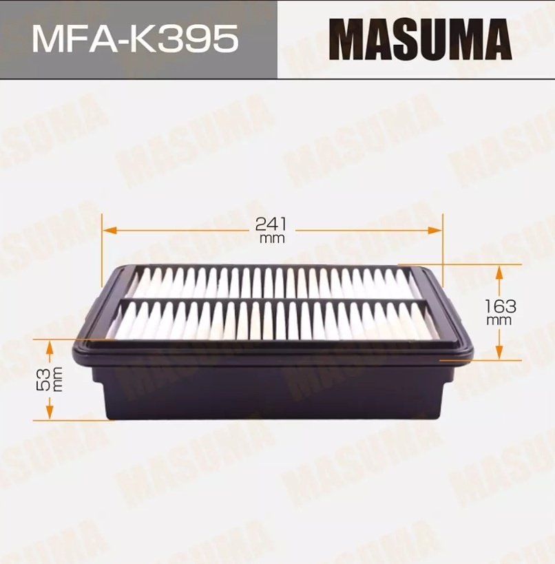 MASUMA воздушный фильтр MFAK395 купить,NaN