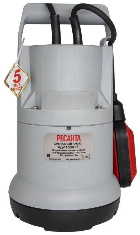Насос погружной Ресанта НД-11000П/5 (77/2/3)