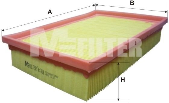 MFILTER Воздушный Фильтр K761 купить,NaN