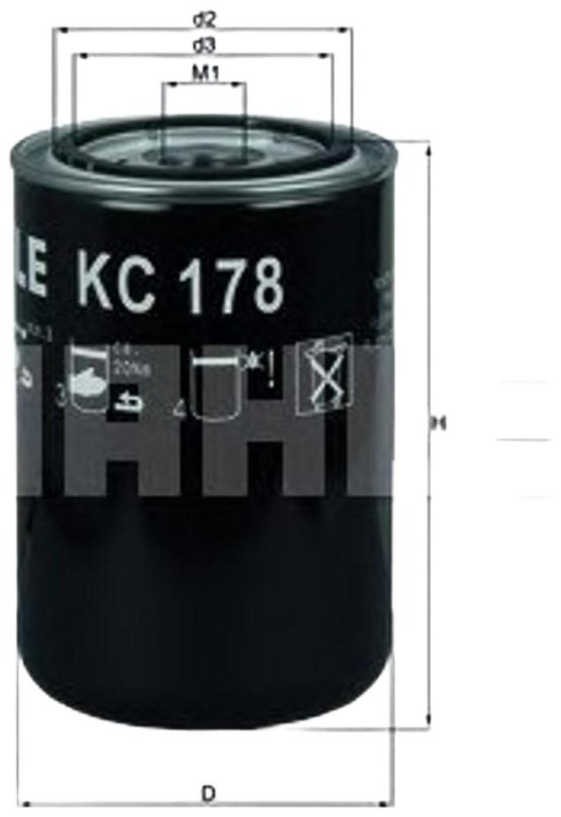 Knecht топливный фильтр KC178 купить,NaN