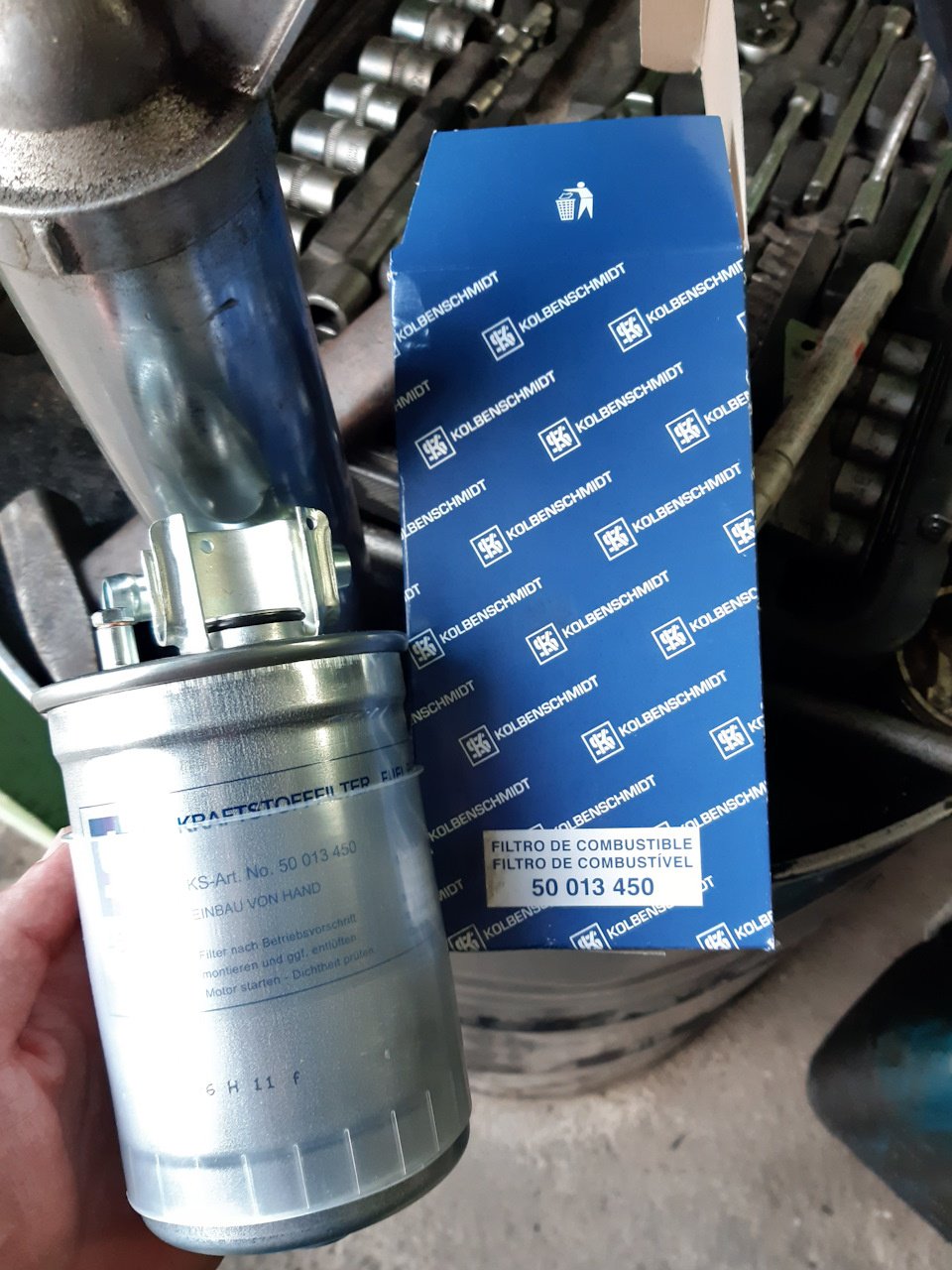 KOLBENSCHMIDT топливный фильтр 50013450 купить,NaN