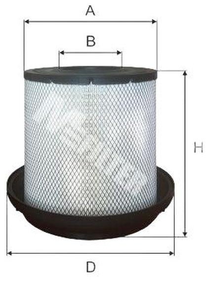 MFilter воздушный фильтр A 590 - ForteMarket MFilter воздушный фильтр A 590 купить,NaN